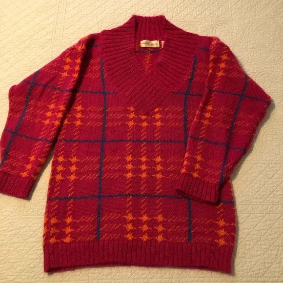 Vintage 90’s retro mohair sweater. Size medium. - Picture 1 of 9
